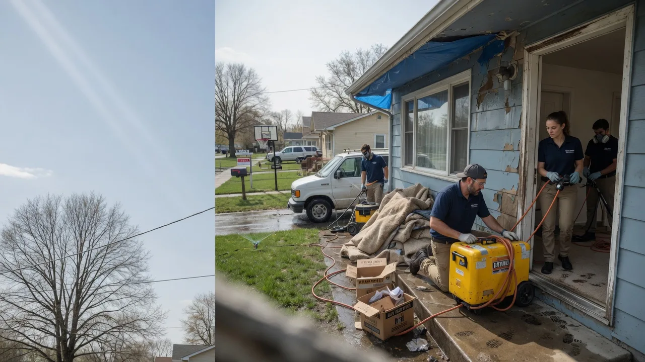 Basement Flood Cleanup in Elliston, VA near me